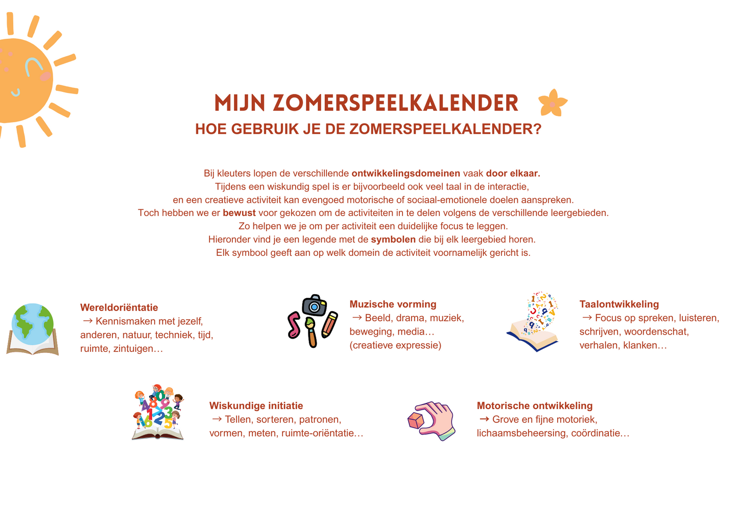 ZOMERSPEELKALENDER