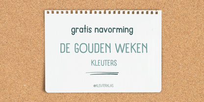 navorming: de GOUDEN weken