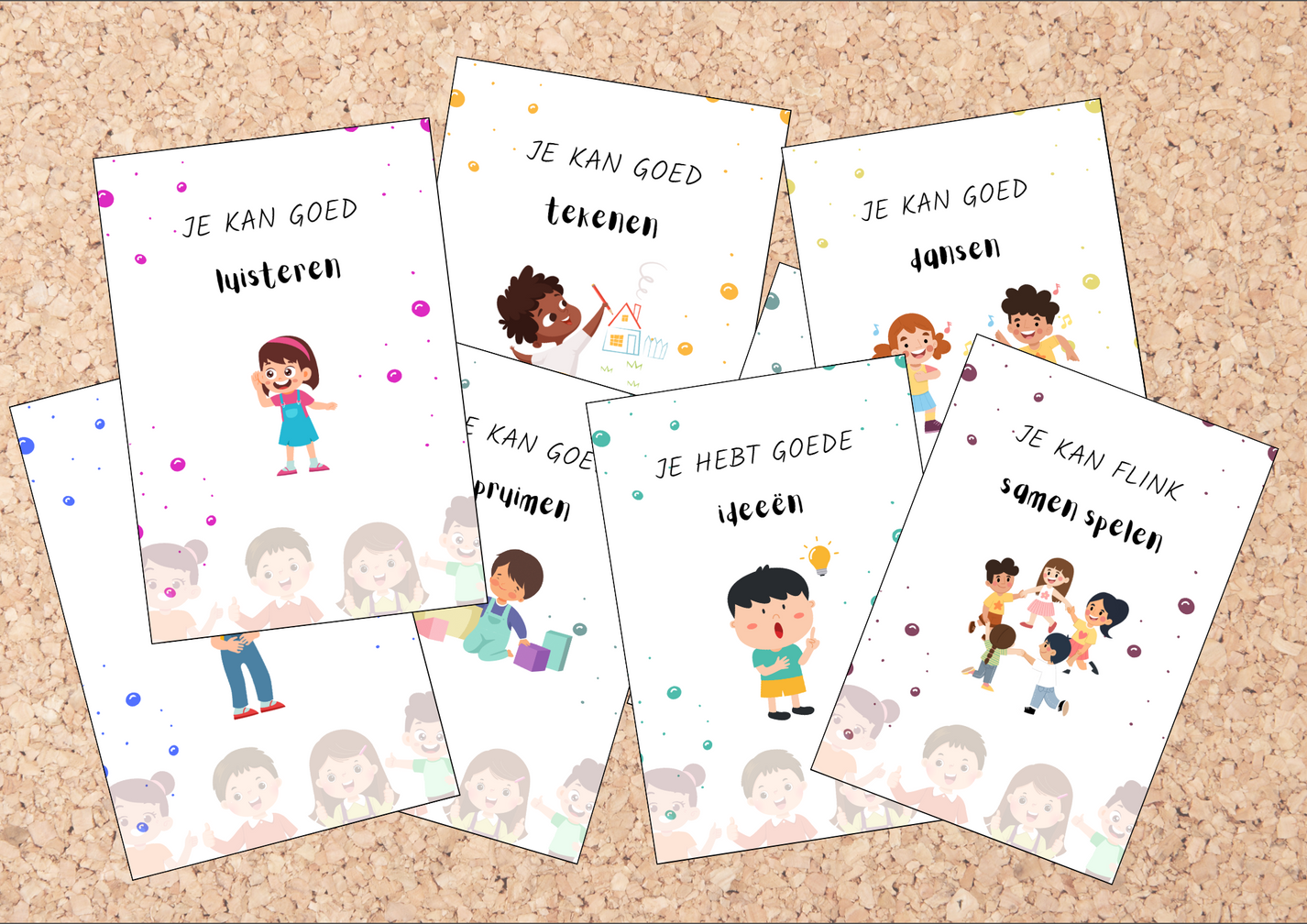 ROUTINE: Complimentenkaartjes – @kleuterklas